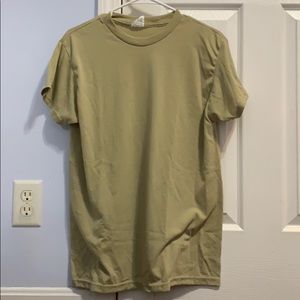 plain tan tee